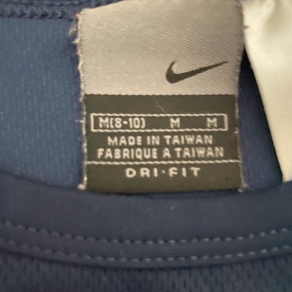 NIKE navy long sleeve shirt - Picture 2 of 2